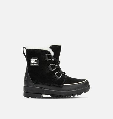 Sorel Torino II Boots UK - Womens Waterproof Boots Black (UK9416273)